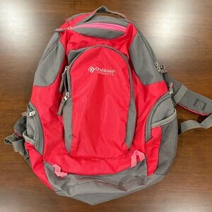 Hiking trail outdoor pink 26L backpack bright crunchy granola camping gear bag